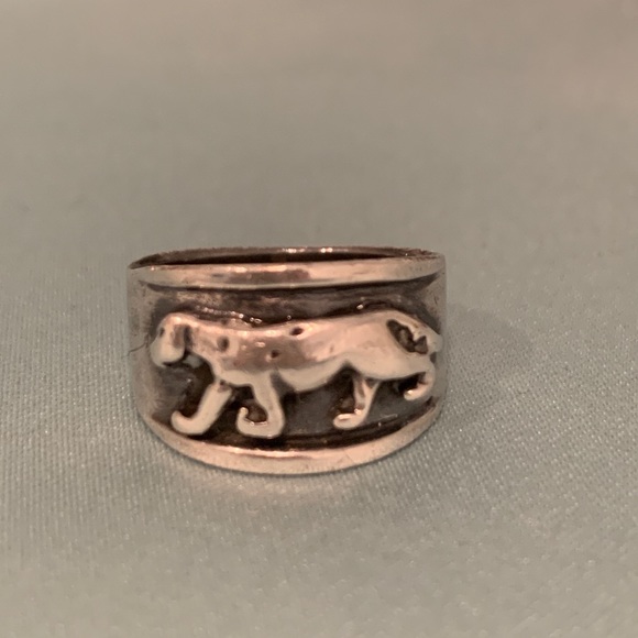 Jewelry - Mexican Sterling Silver Jaguar Ring